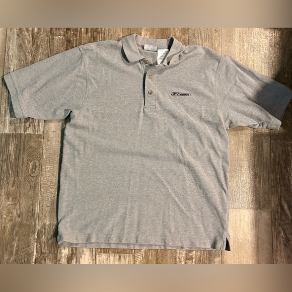 Reebok Other - Vintage Y2K Reebok Light Gray Polo Shirt